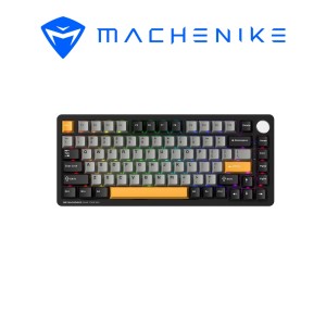 Bàn phím Machenike K600-B82W Tri-mode RGB GR Silver Switch