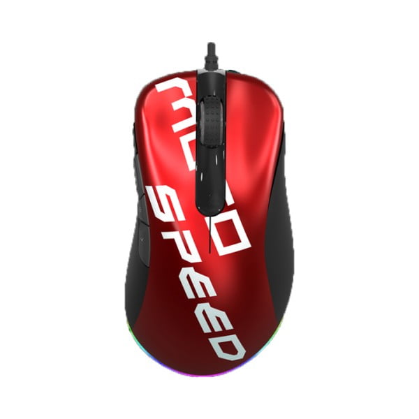 Motospeed New V100 PRO Wired Gaming Mouse red Option Backlight