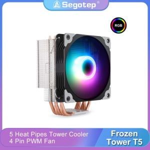 Segotep 5 Heat Pipes CPU Cooler Processador 4 yythk