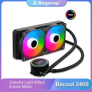 Segotep AIO Liquid CPU Cooler RGB Water Cooling yyt