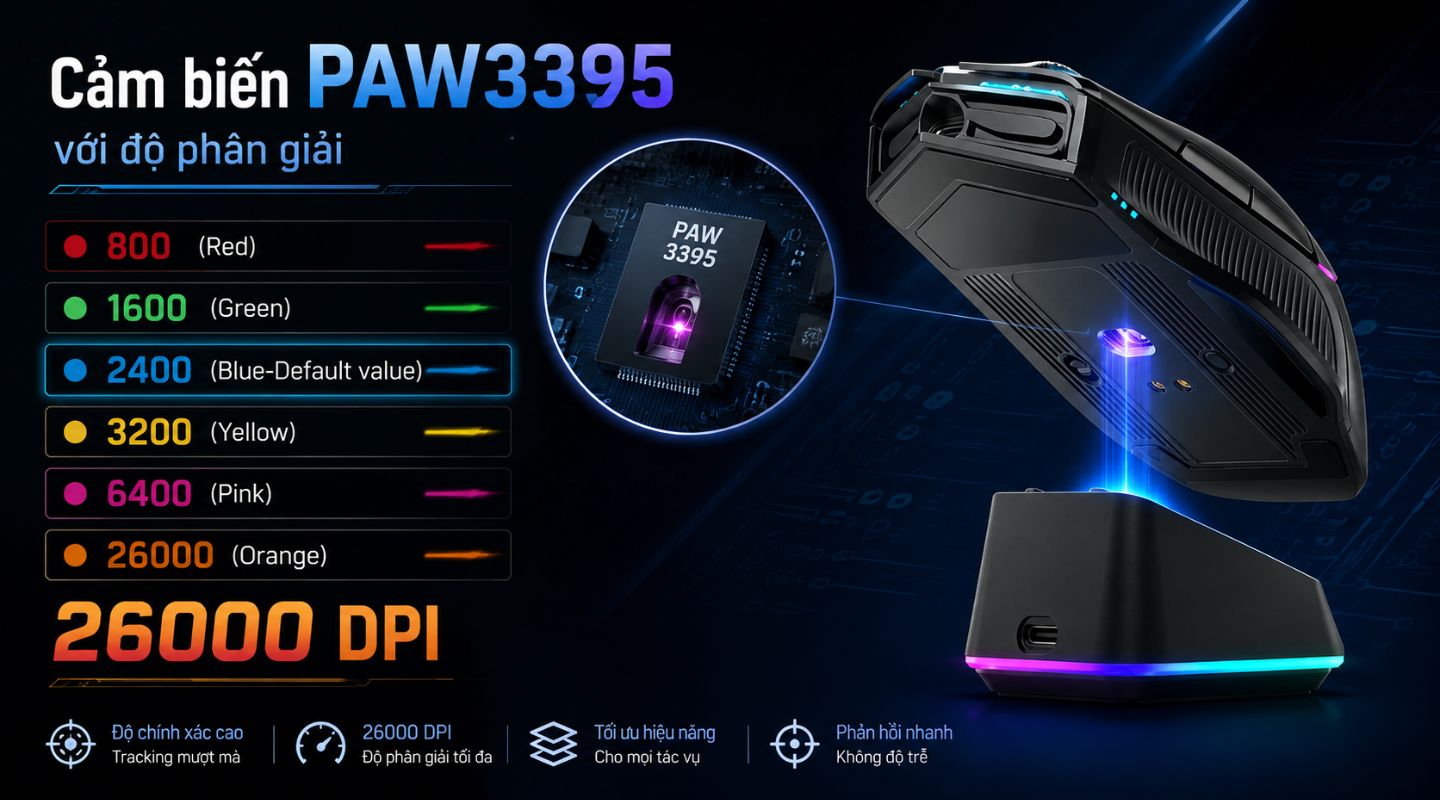 Chuột Gaming Machenike L8 Pro Tri-Mode 26000 DPI 2 chuot-gaming-machenike-l8-pro-1