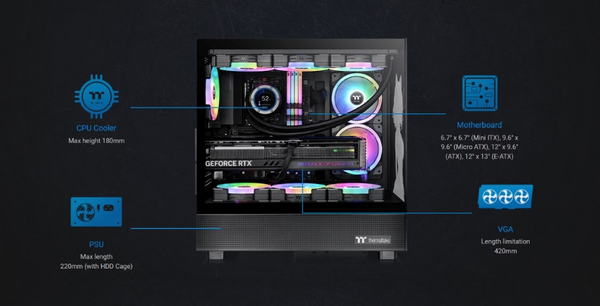 thung may tinh thermaltake view 270 sp edition mid tower 3