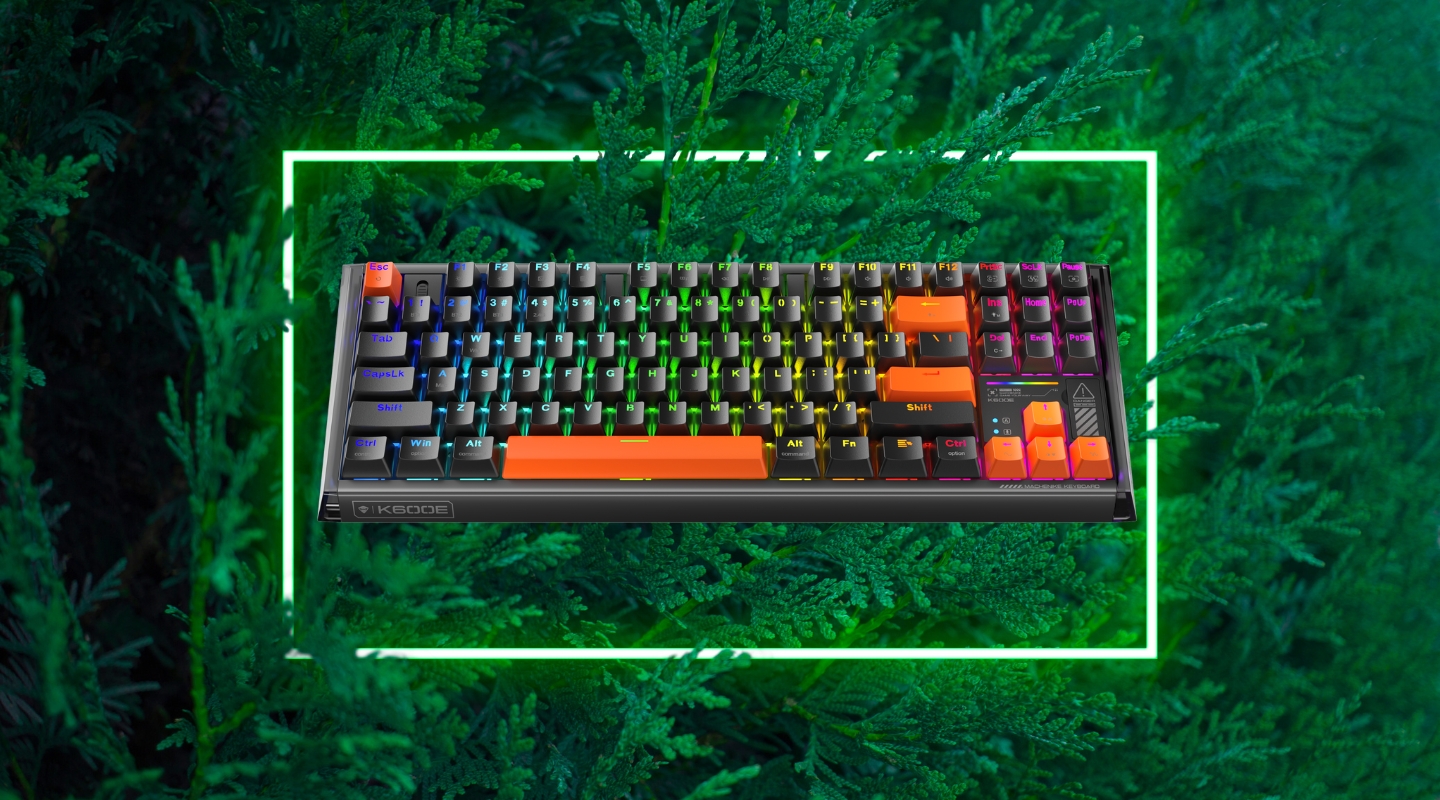 ban phim machenike k600e b87w tri mode rgb 2