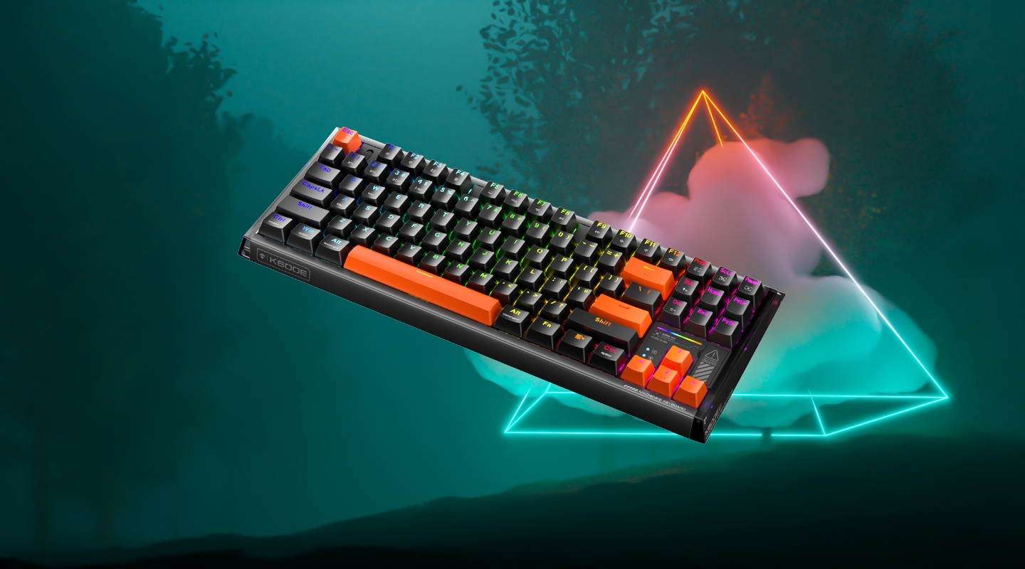 ban phim machenike k600e b87w tri mode rgb 4
