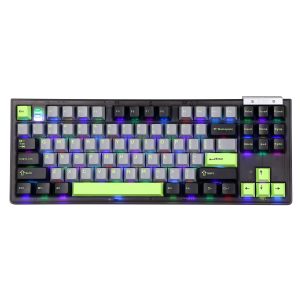 Bàn phím cơ Darmoshark TOP 87 Tri-mode RGB 42 1