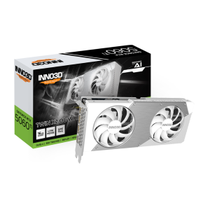 Card Màn Hình INNO3D GeForce RTX 5060 Ti 16GB TWIN X2 OC White