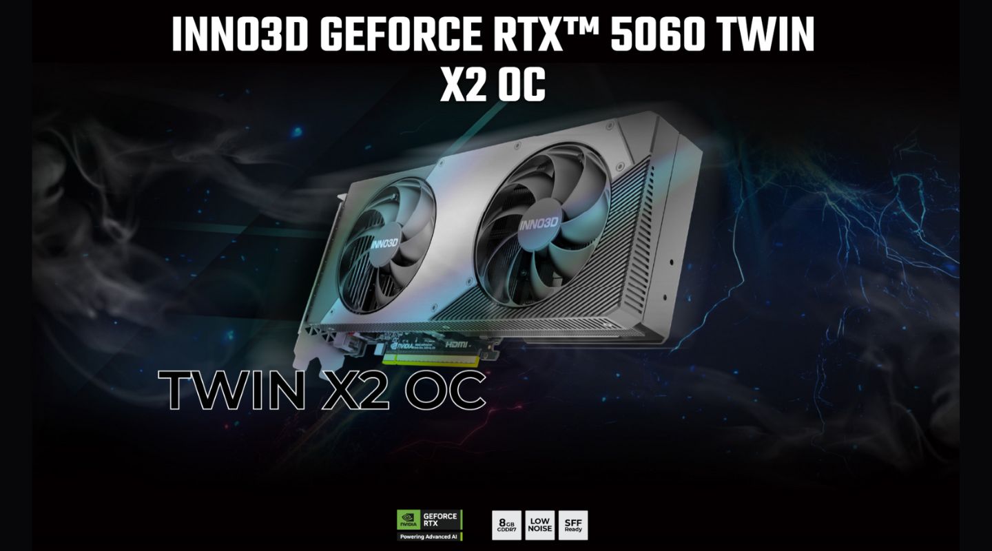 Card Màn Hình INNO3D GeForce RTX 5060 TWIN X2 OC 2 card-man-hinh-inno3d-geforce-rtx-5060-twin-x2-oc