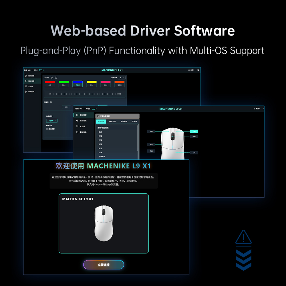 Chuột Machenike L9 X1 Tri-mode PAW 3311 DPI 12.000 16 画板 1 拷贝 13