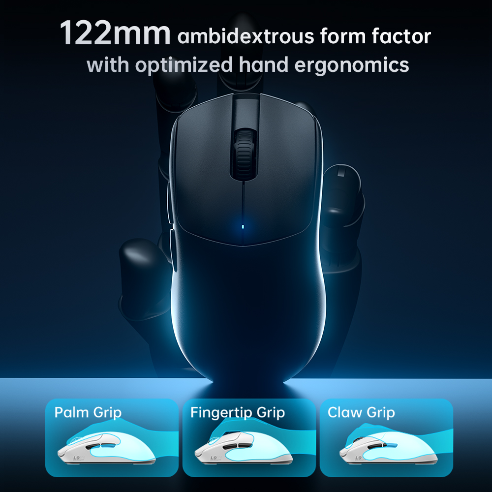 Chuột Machenike L9 X1 Tri-mode PAW 3311 DPI 12.000 13 画板 1 拷贝 3