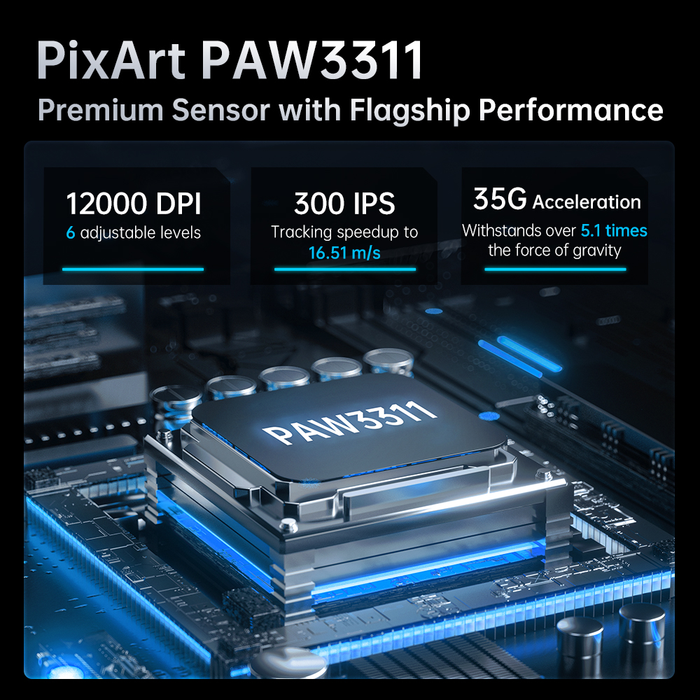 Chuột Machenike L9 X1 Tri-mode PAW 3311 DPI 12.000 10 画板 1 拷贝 7