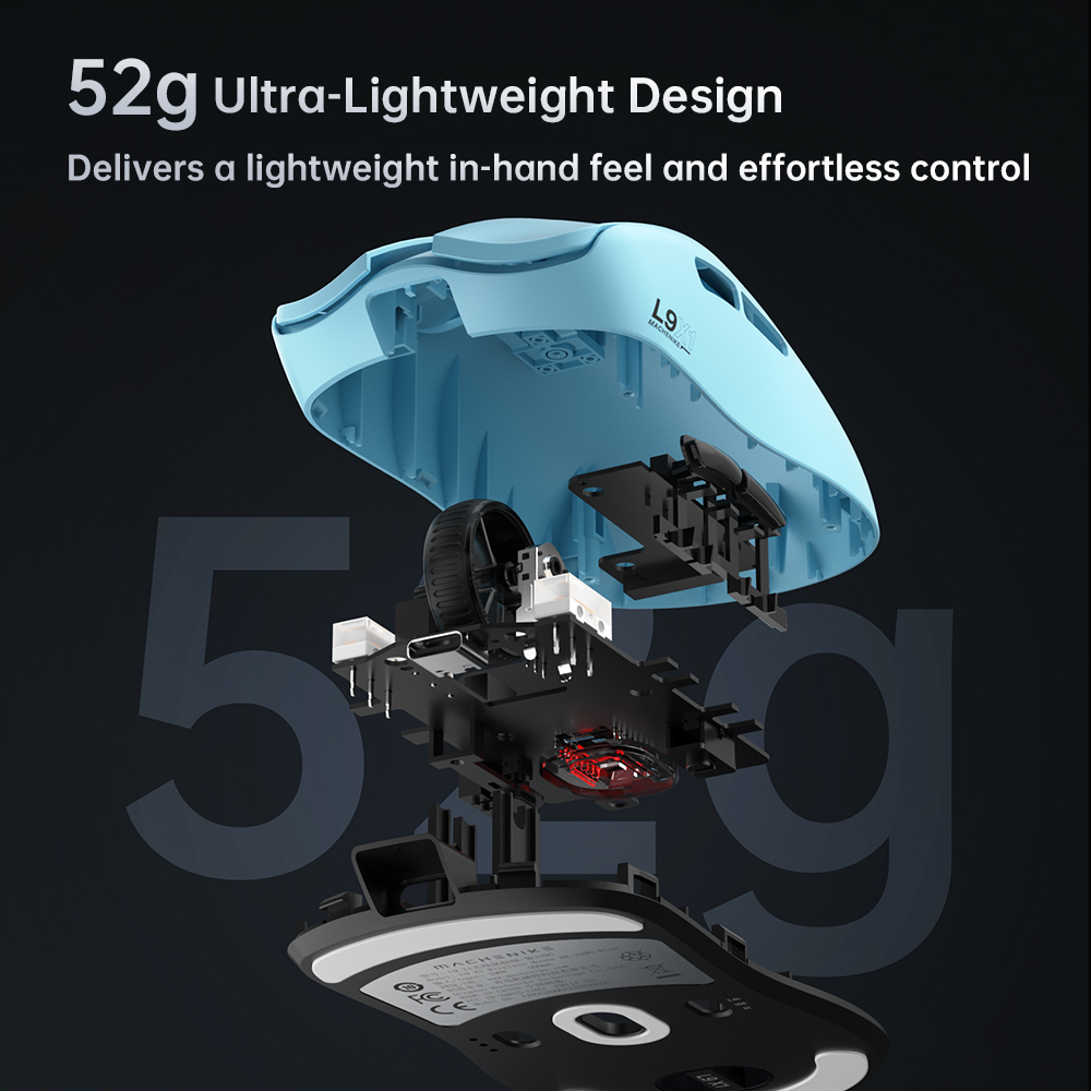 Chuột Machenike L9 X1 Tri-mode PAW 3311 DPI 12.000 8 画板 1 拷贝 9