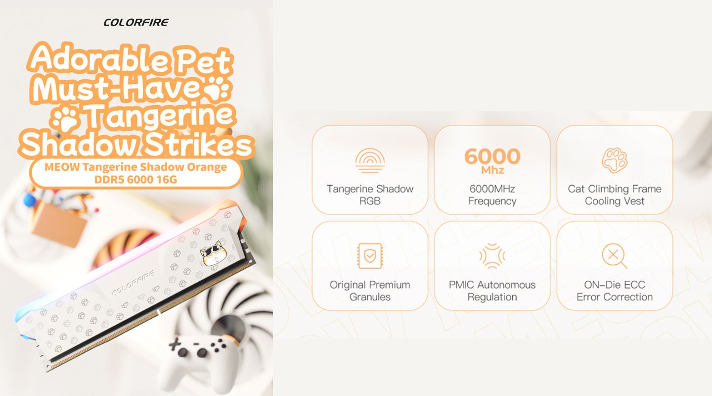 ram colorfire meow ddr5 32gb 16x2 6000 c32 oc 1
