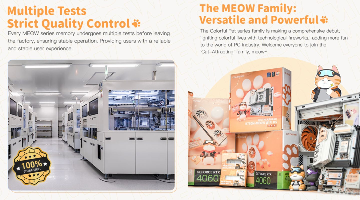 ram colorfire meow ddr5 32gb 16x2 6000 c32 oc 3