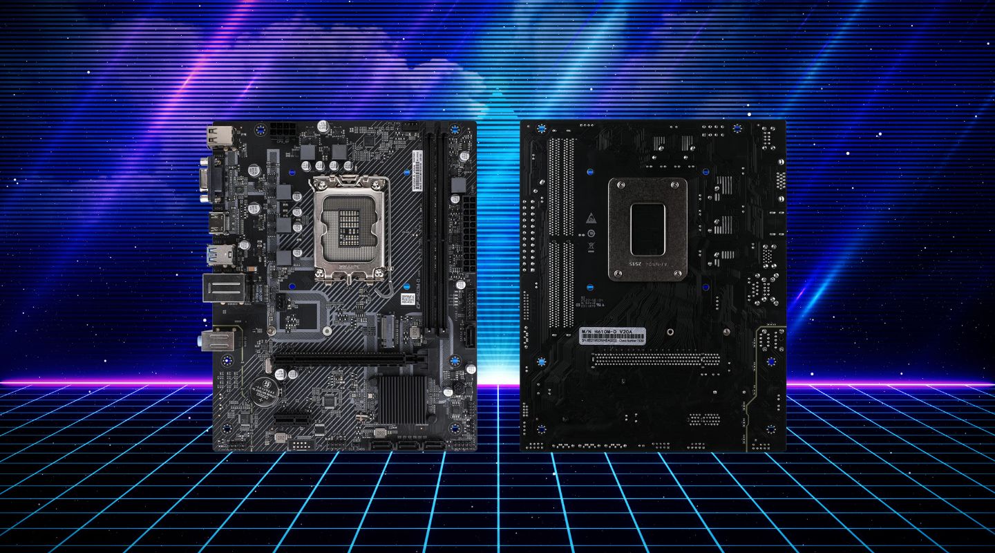 Mainboard Colorful H610M-D V20A 2 mainboard-colorful-h610m-d-v20a-1