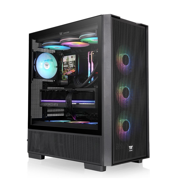 Thùng Máy Tính Thermaltake S380 TG ARGB Mid Tower 1 s380 tg bk img05 1