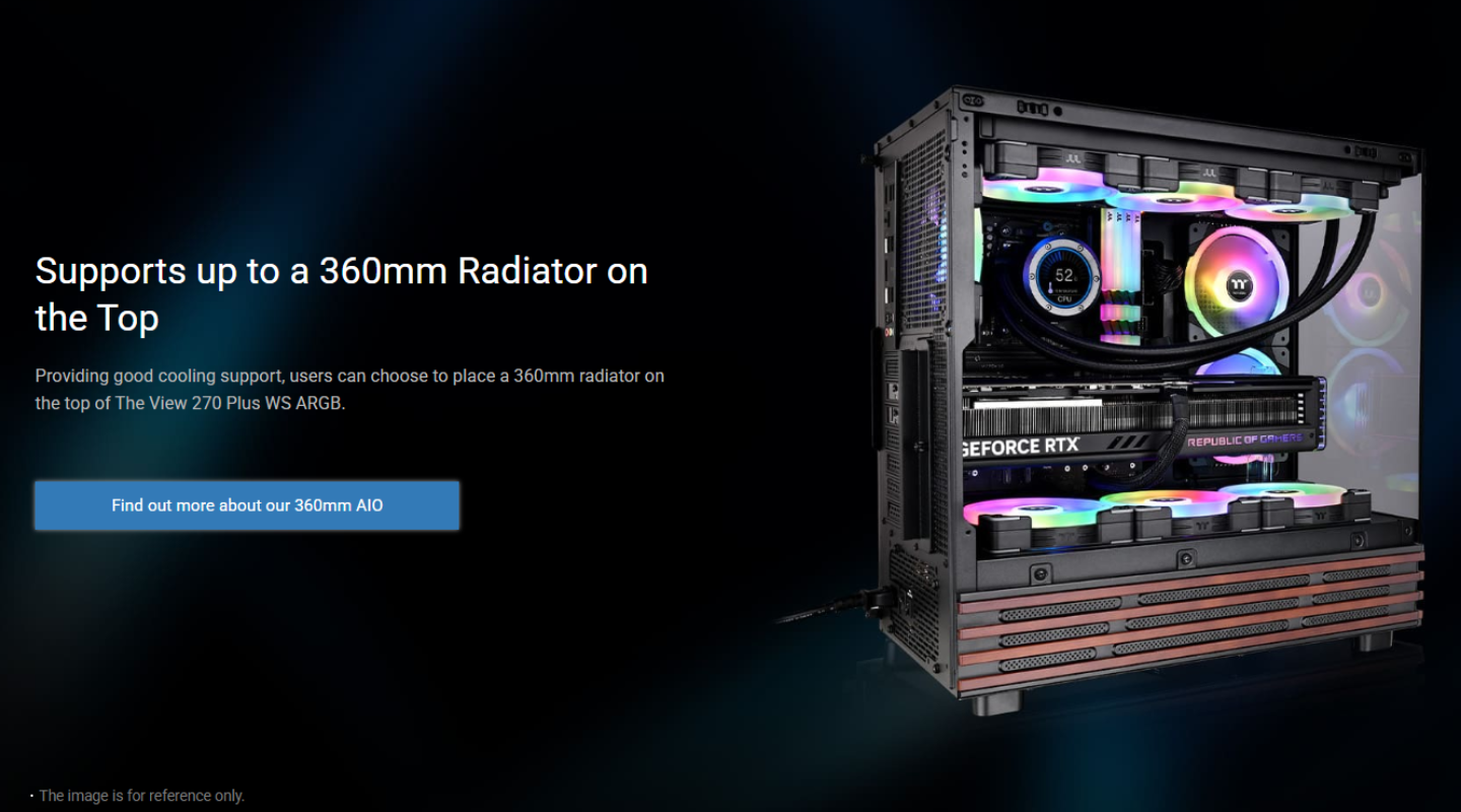 Thùng Máy Tính Thermaltake View 270 Plus WS ARGB Mid Tower 3 thung-may-tinh-thermaltake-view-270-plus-ws-argb-mid-tower-2