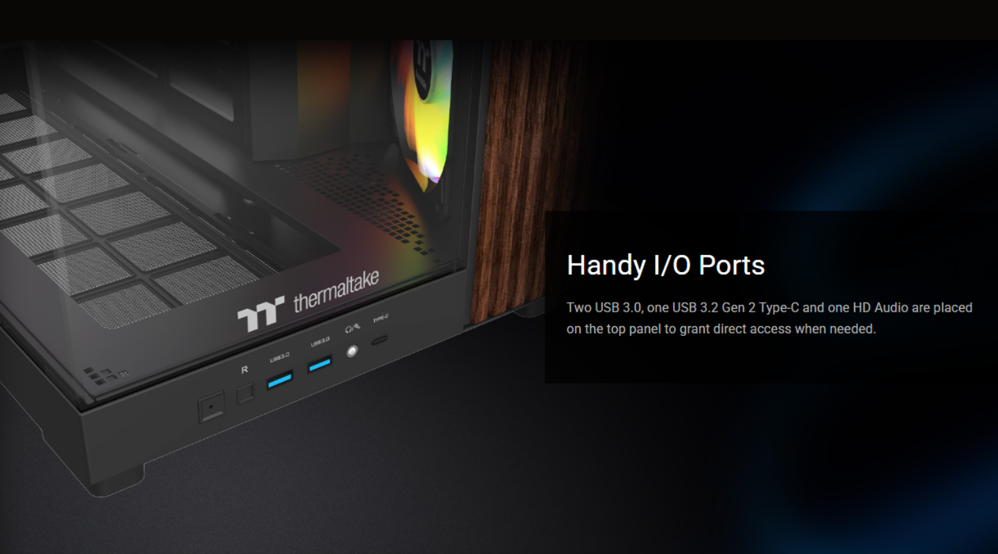 Thùng Máy Tính Thermaltake View 380 XL WS ARGB Mid Tower 8 thung-may-tinh-thermaltake-view-380-xl-ws-argb-9