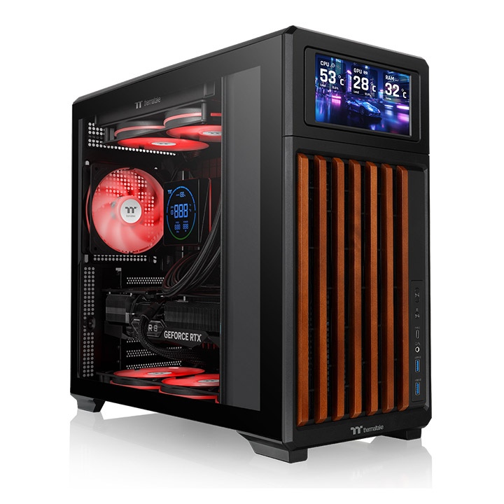 Thùng Máy Tính Thermaltake TR300 WS Mid Tower 1 ca 11m 00m1wn ws 01a