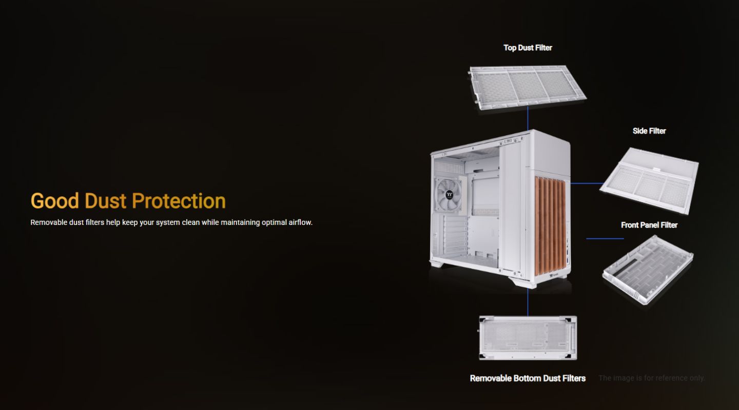 Thùng Máy Tính Thermaltake TR300 WS Mid Tower 8 thung-may-tinh-thermaltake-tr300-ws-mid-tower-7