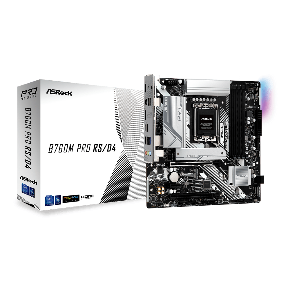 Mainboard ASRock B760M Pro RS/D4 1 Mainboard ASRock B760M Pro RS/D4