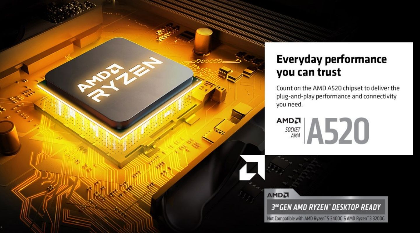 Mainboard ASRock A520M/ac 2 mainboard-asrock-a520m-ac-1