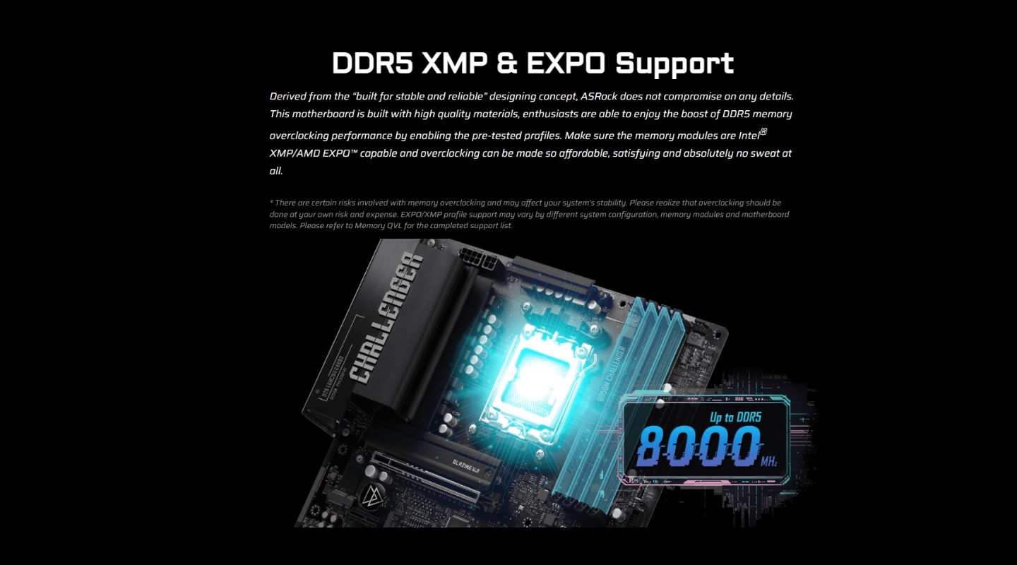 mainboard asrock b850m challenger 4