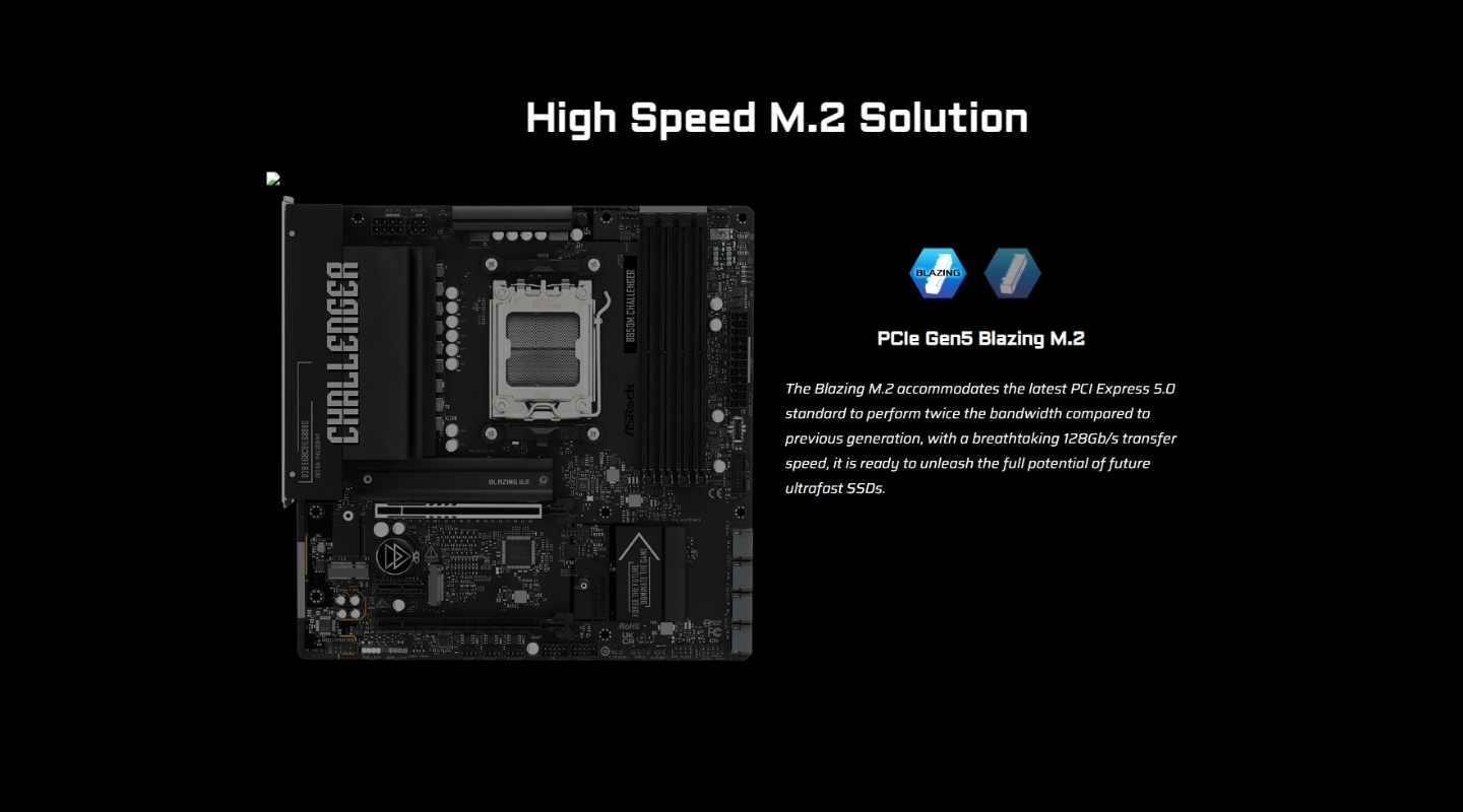 mainboard asrock b850m challenger 5