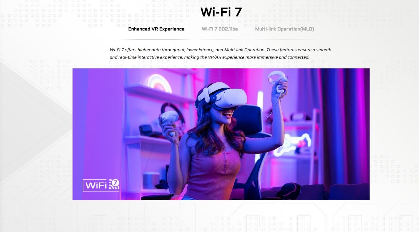 mainboard asrock b850m challenger wifi white 7