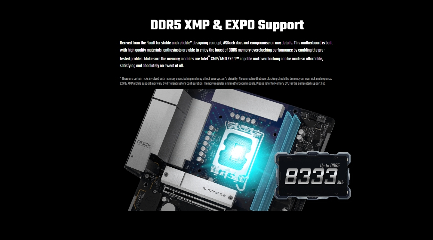 mainboard asrock b860m rock wifi 2