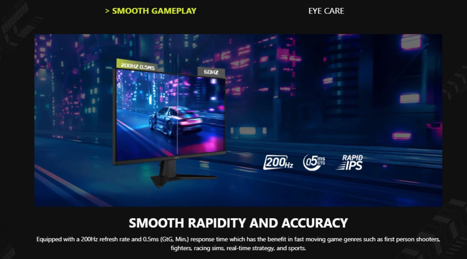 Màn Hình Gaming MSI MAG 275QF E20 WQHD 200HZ 3 man-hinh-gaming-msi-mag-275qf-e20-2