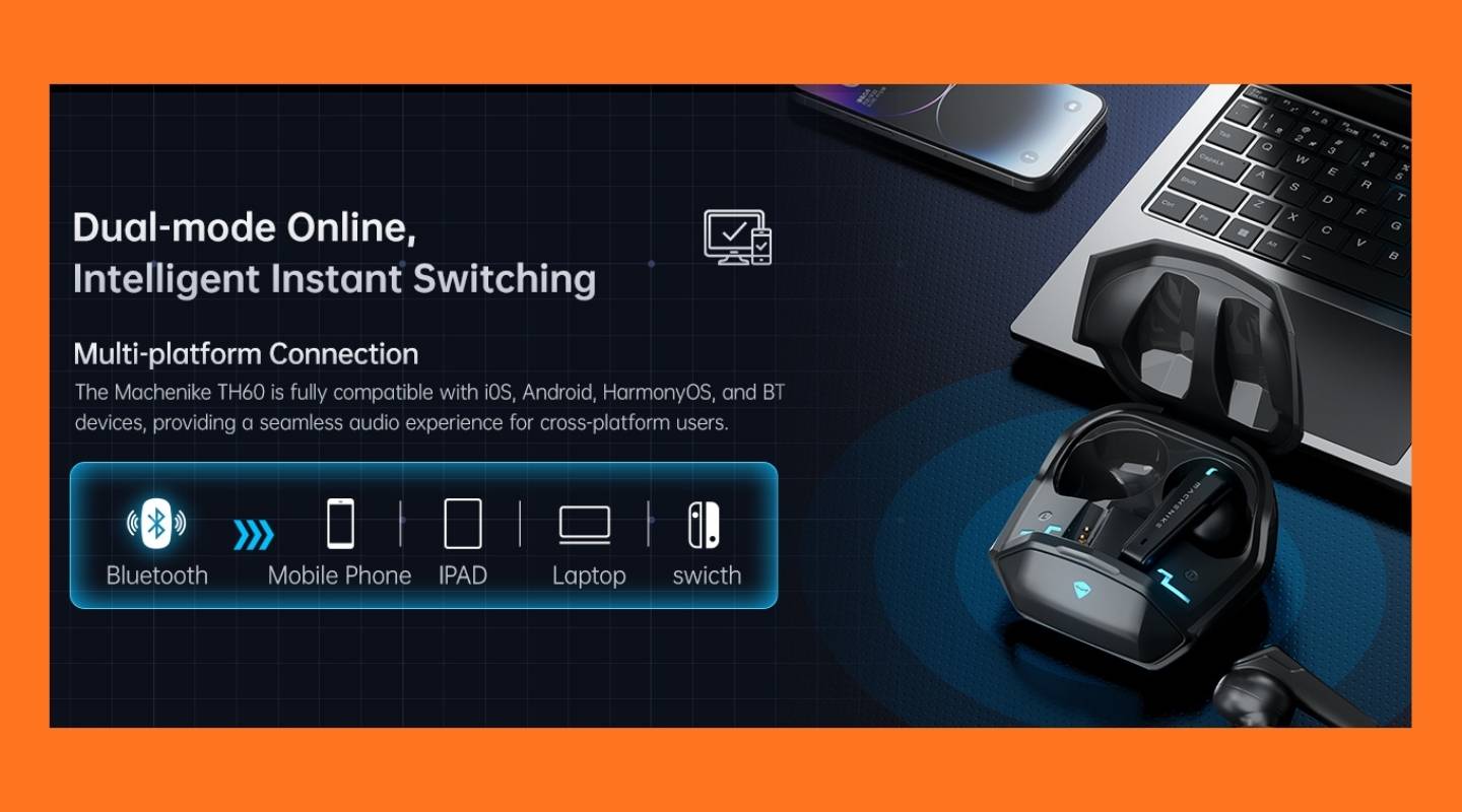 Tai Nghe Gaming Bluetooth True Wireless Machenike TH60 3 tai-nghe-gaming-bluetooth-true-wireless-machenike-th60-2