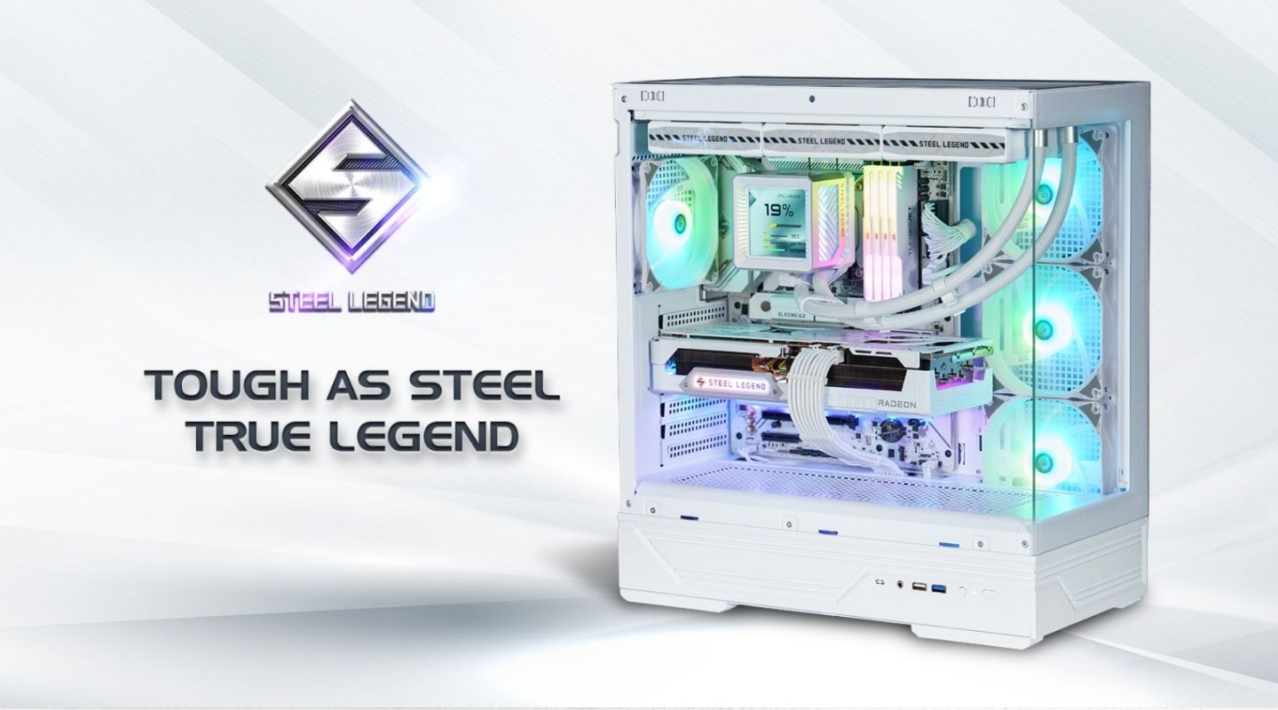 Tản Nhiệt Nước AIO ASRock Steel Legend 360 LCD 9 tan nhiet nuoc aio asrock steel legend 360 lcd 2