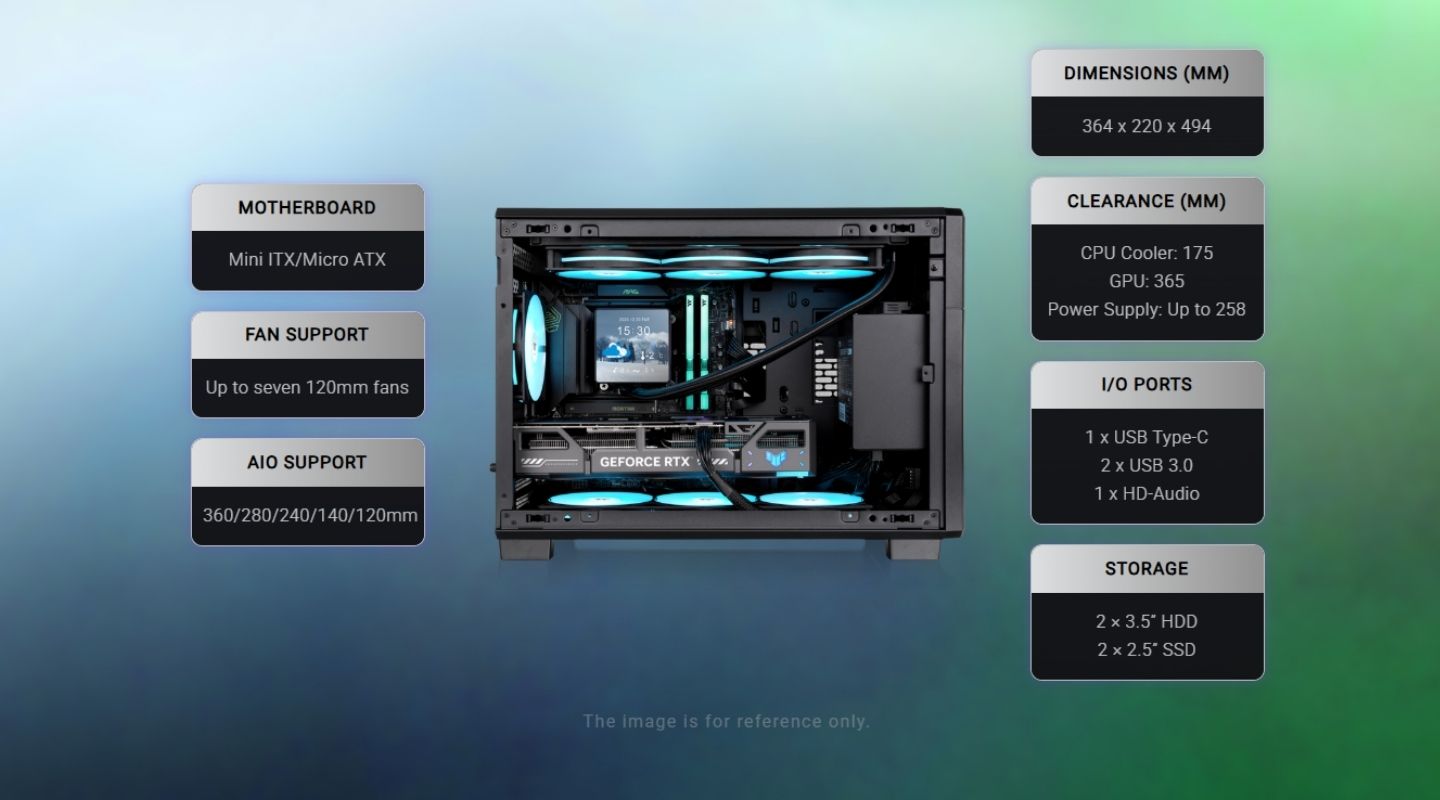 Thùng Máy Tính Thermaltake TR200 Micro Chassis 6 thung-may-tinh-thermaltake-tr200-micro-chassis-7