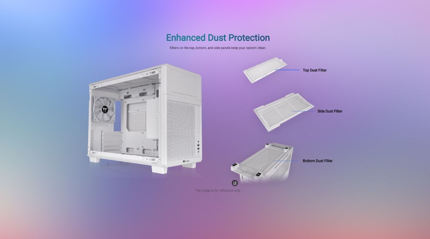 Thùng Máy Tính Thermaltake TR200 Micro Chassis 9 thung-may-tinh-thermaltake-tr200-micro-chassis-9