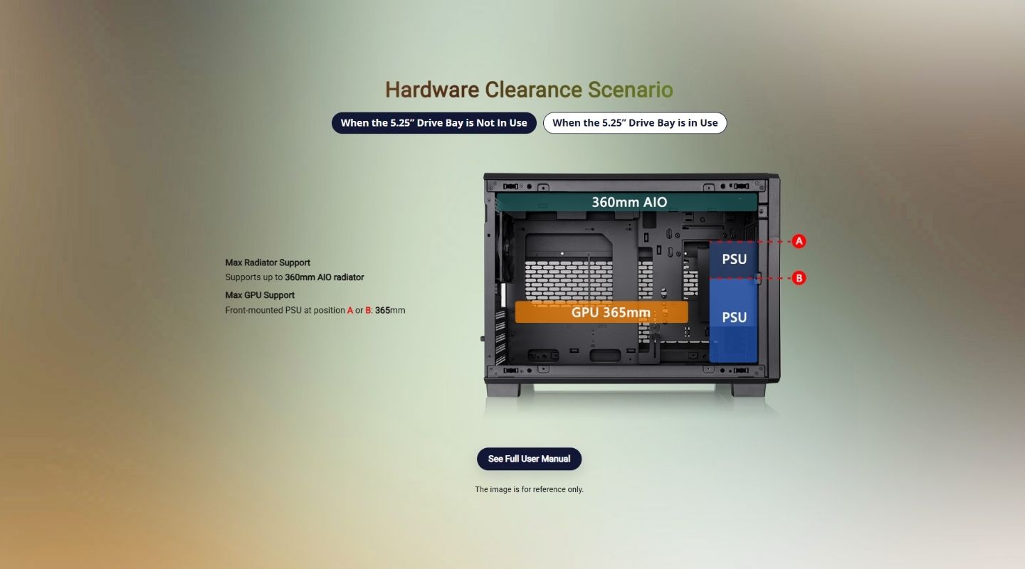 Thùng Máy Tính Thermaltake TR200 WS Micro Chassis 5 thung-may-tinh-thermaltake-tr200-ws-4
