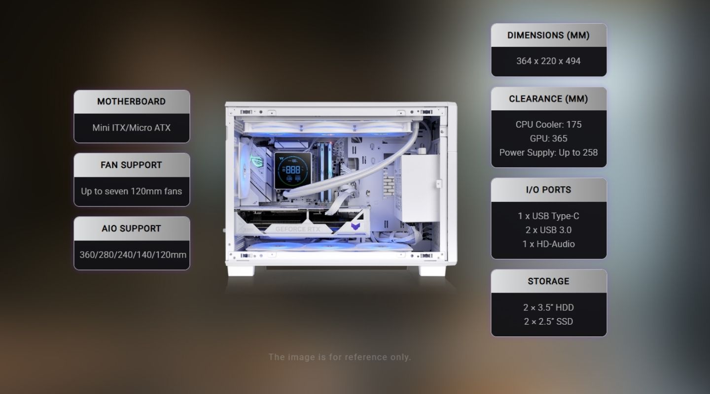 Thùng Máy Tính Thermaltake TR200 WS Micro Chassis 3 thung-may-tinh-thermaltake-tr200-ws-2