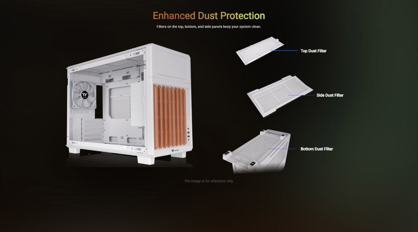 Thùng Máy Tính Thermaltake TR200 WS Micro Chassis 9 thung-may-tinh-thermaltake-tr200-ws-8