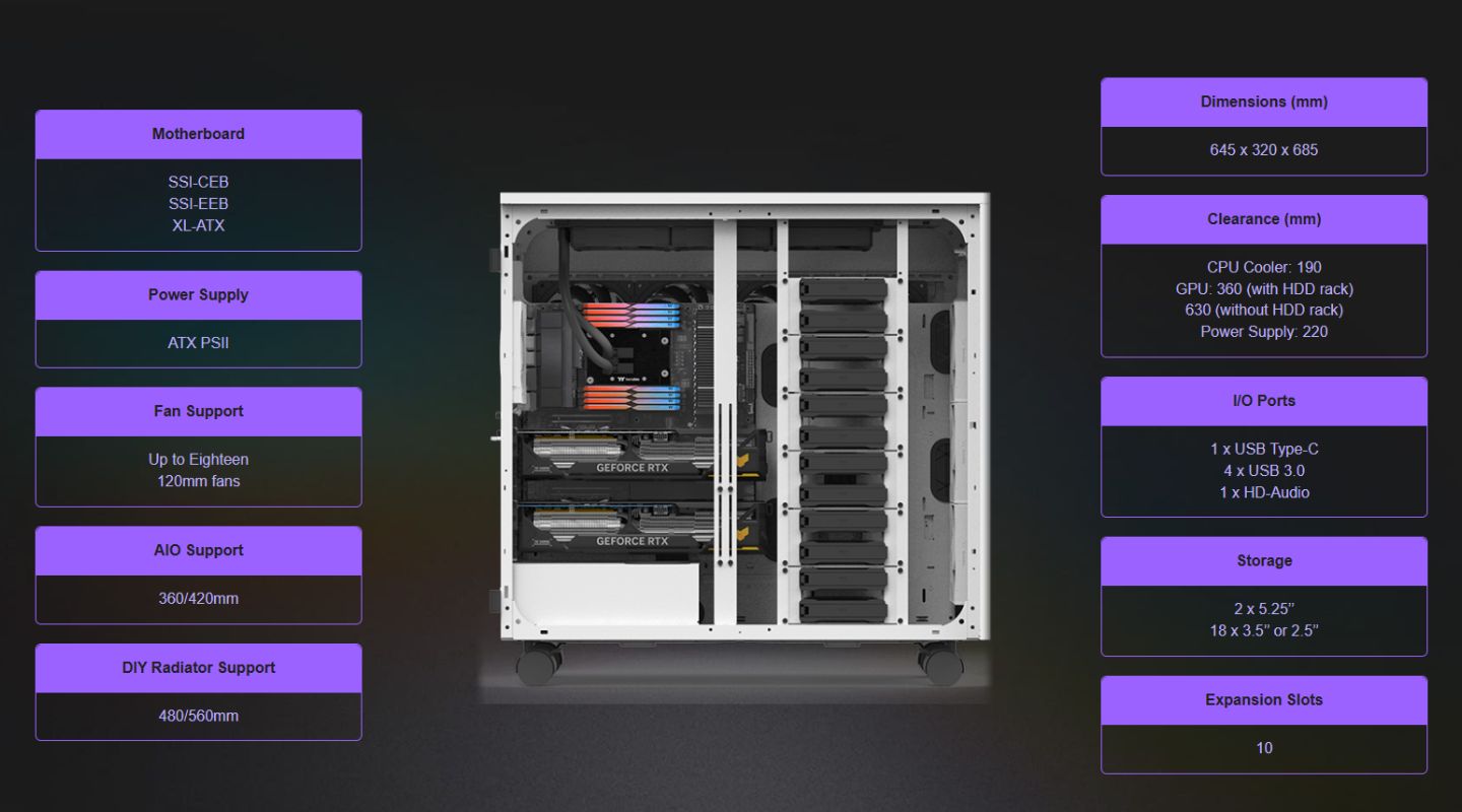Thùng Máy Tính Thermaltake AX700 Super Tower 4 thung-may-tinh-thermaltake-ax700-super-tower-3