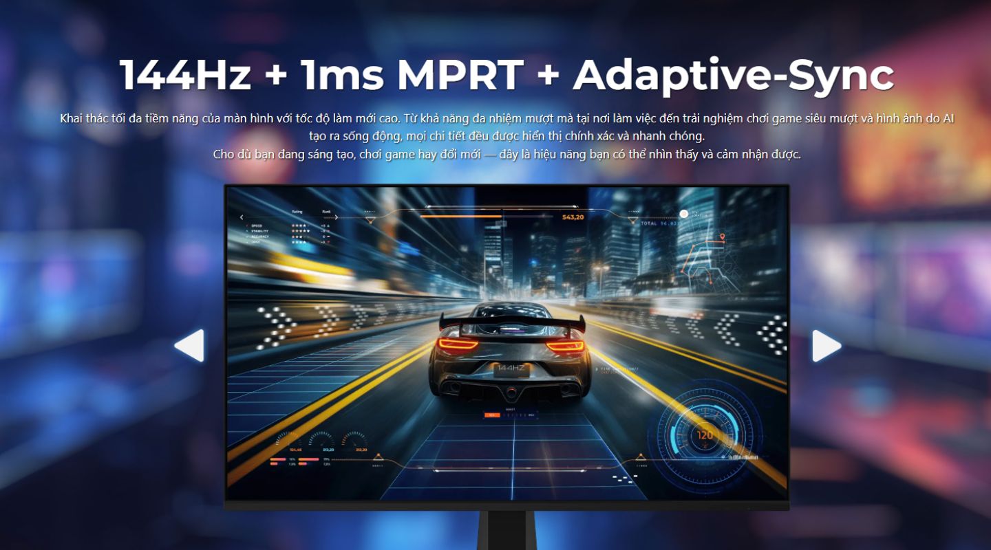 Màn hình MSI PRO MP251 E14L 24.5 inch FHD 144Hz IPS 3 man-hinh-msi-pro-mp251-e14l-24-5-inch-fhd-144hz-ips-2