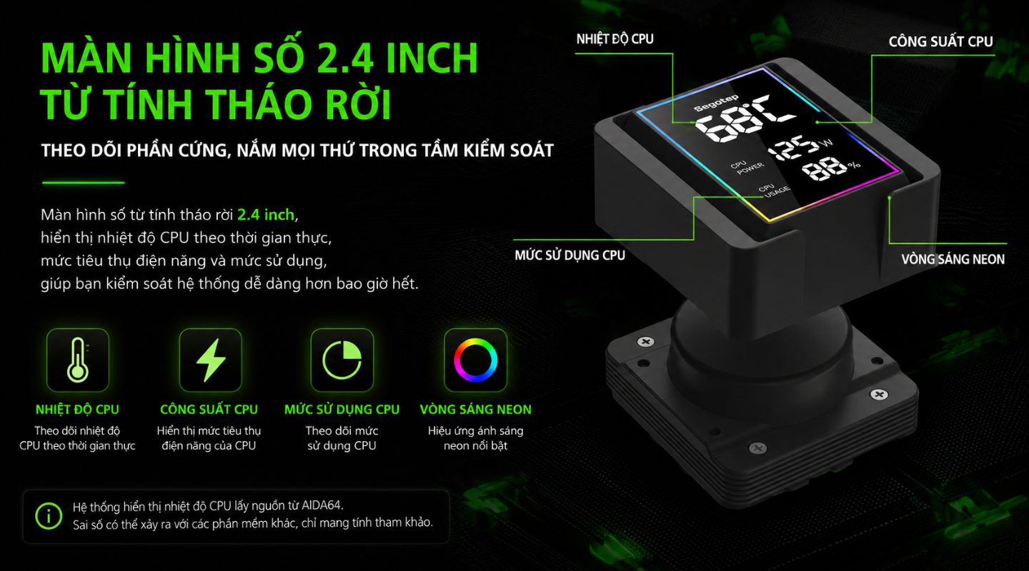 Tản Nhiệt Nước AIO Segotep IceMoon 360 ARGB 3 tan-nhiet-nuoc-aio-segotep-icemoon-360-argb-2