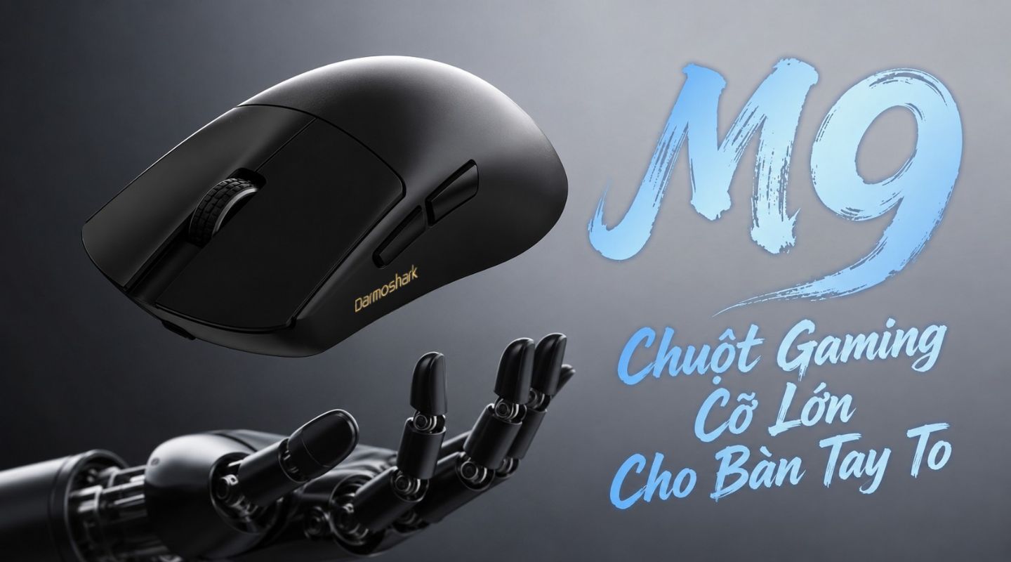 Chuột Gaming Darmoshark M9 Tri-mode 30000 DPI 8K 8 chuot-gaming-darmoshark-m9-7