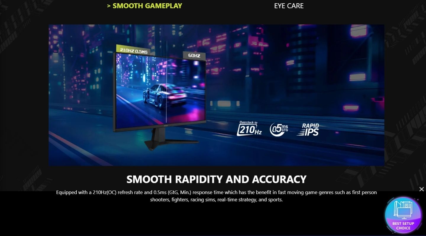 Màn Hình MSI MAG 275QF E21 210Hz WQHD 27 inch 3 man-hinh-msi-mag-275qf-e21-2