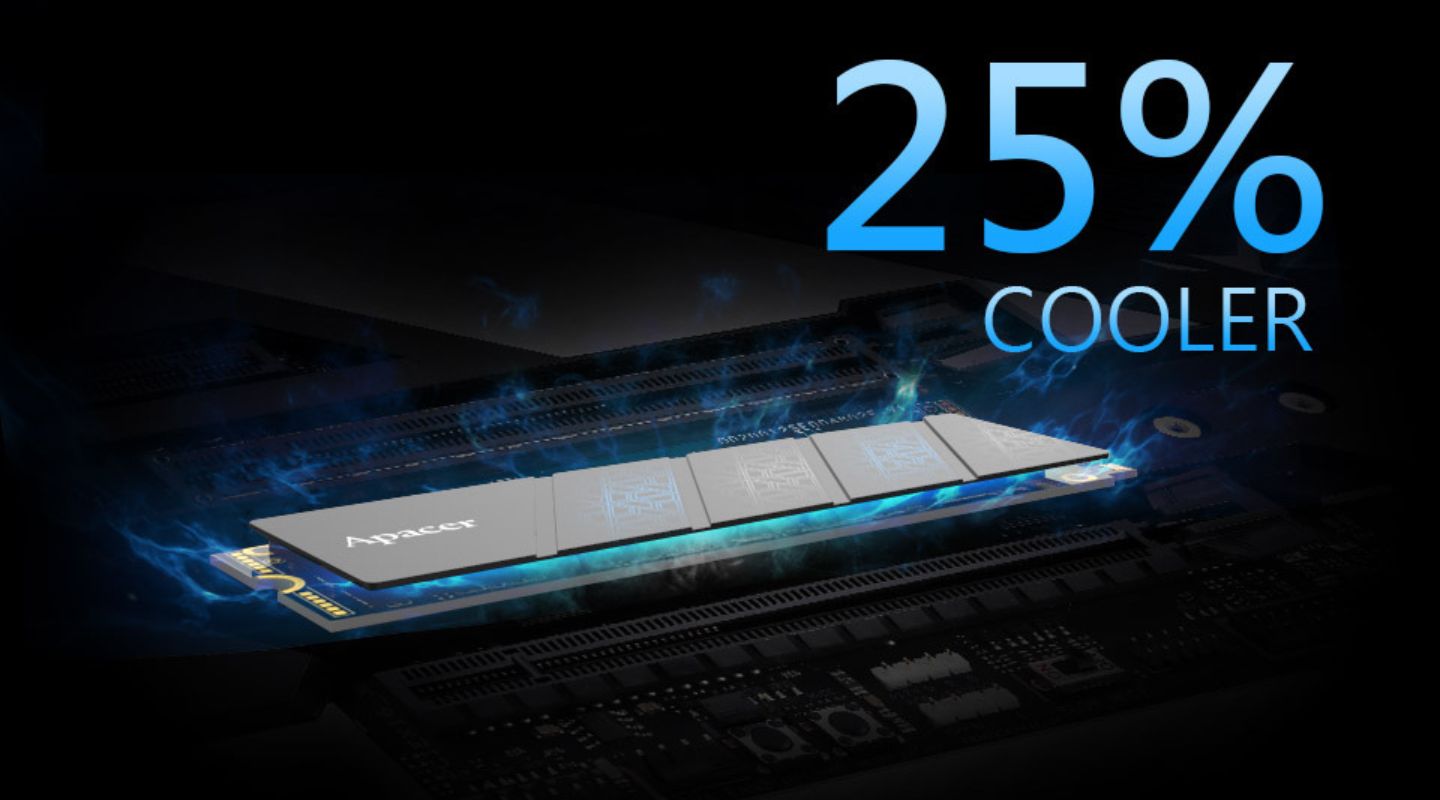 Ổ Cứng SSD Apacer AS2280P4U Pro M.2 PCIe Gen3 x4 4 o-cung-ssd-apacer-as2280p4u-pro-m-2-pcie-gen3-x4-3