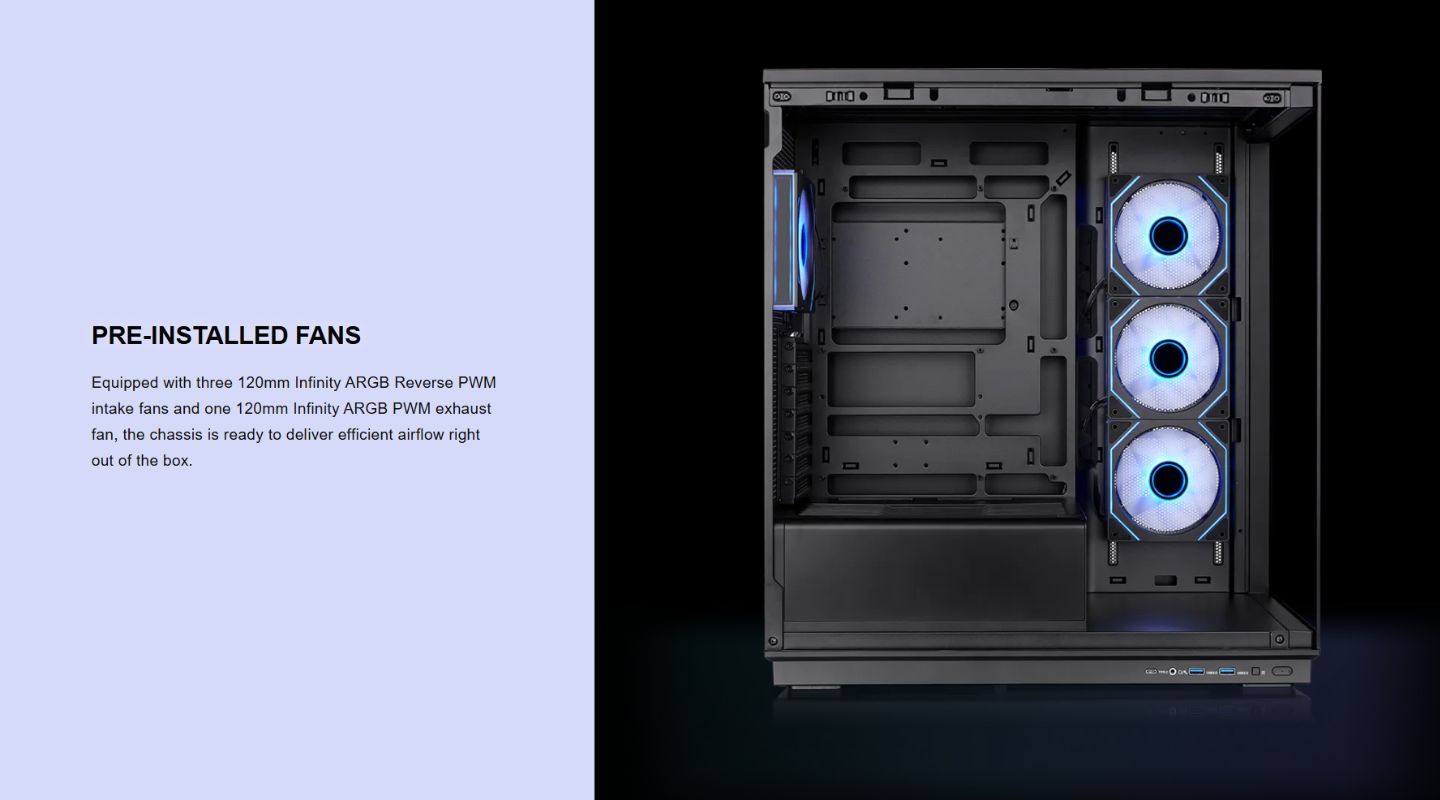 Thùng máy tính Thermaltake Stage 450 TG ARGB 5 thung-may-tinh-thermaltake-stage-450-tg-argb-4