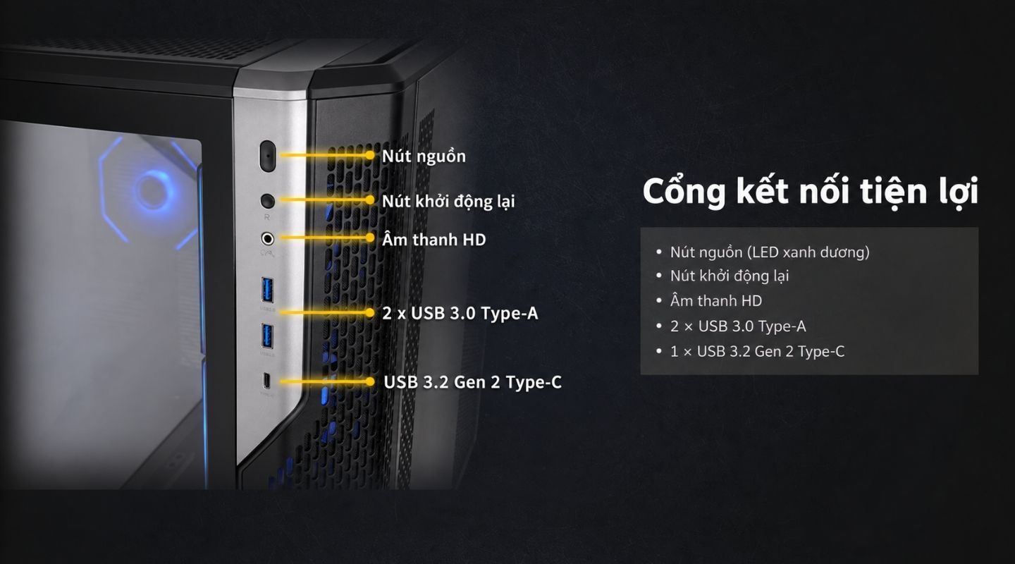 Thùng máy tính Thermaltake View 590 TG ARGB 4 thung-may-tinh-thermaltake-view-590-tg-argb-3