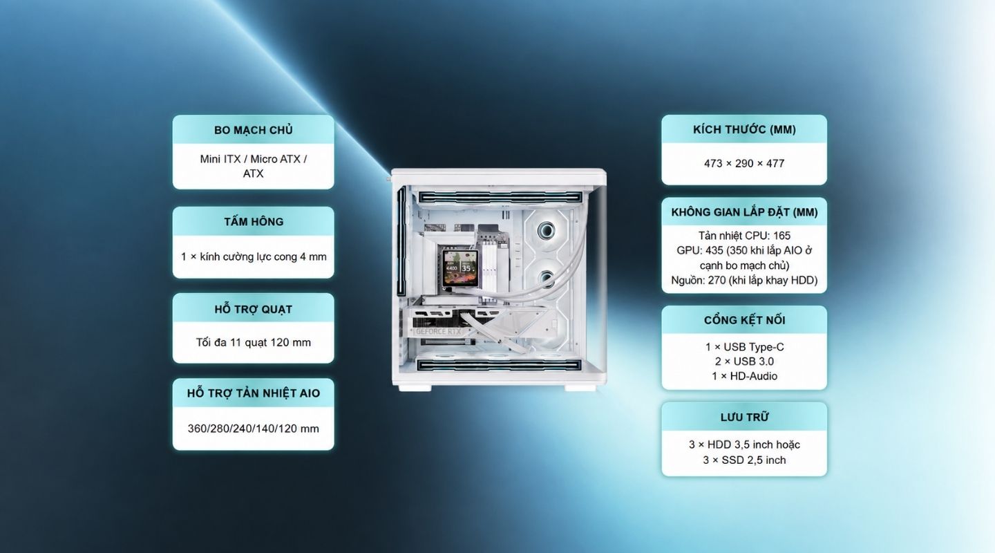 Thùng máy tính Thermaltake View 590 TG ARGB 3 thung-may-tinh-thermaltake-view-590-tg-argb-2