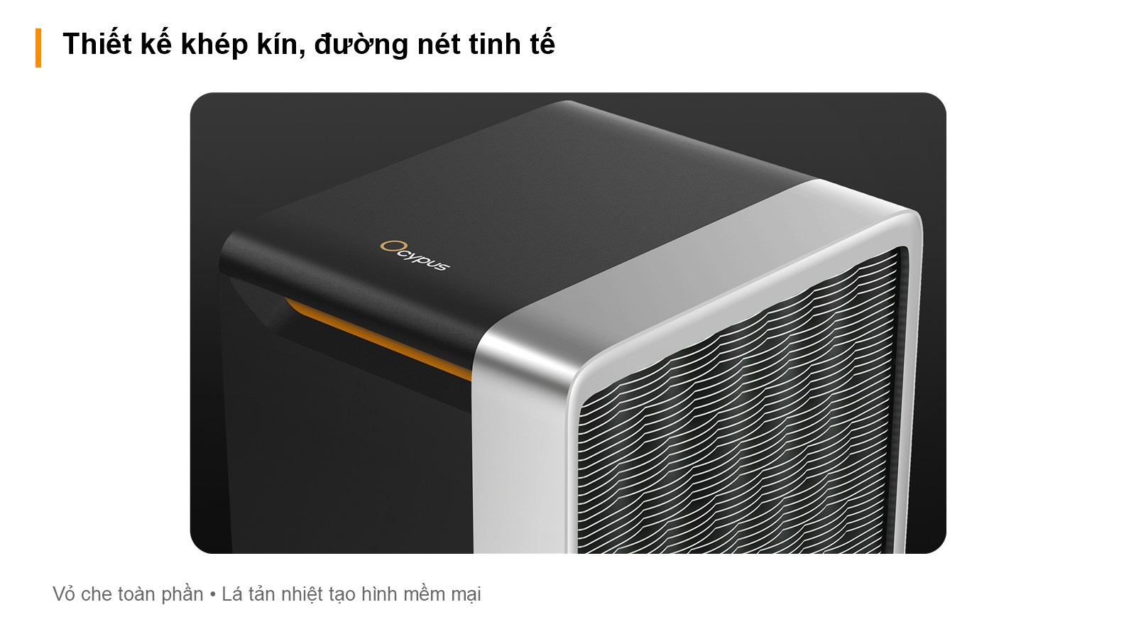 Tản Nhiệt Khí CPU Ocypus Delta A62 EXS – Thiết kế khép kín với đường nét tinh tế
