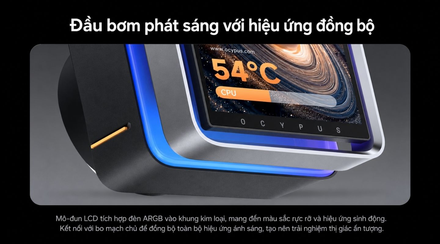 Tản nhiệt nước AIO Ocypus Sigma L36 EX ARGB 5 tan-nhiet-nuoc-aio-ocypus-sigma-l36-ex-argb-4